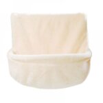 Hamac pour chat pour chaise - lit pour chat avec balustrade, sac de couchage avec cadre de lit en m�tal, ...