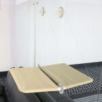 Hamac de chat mont sur la fentre pour la perche du chat, lit suspendu pour animal de compagnie  ventouse ...