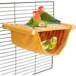 Hamac chauffant pour oiseaux, nid pour perroquets et hamsters, accessoires pour cages  perroquets, lavable, ...