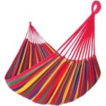 Hamac double 2 places / personnes - toile 190x150cm, longueur totale 260cm, charge 250kg - pour jardin ... Hamac double 2 places / personnes - toile 190x150cm, longueur totale 260cm, charge 250kg - pour jardin ...