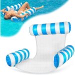 Hamac  eau gonflable, sige de piscine, hamac flottant, lit flottant, lit de flottaison pliable, hamac ...