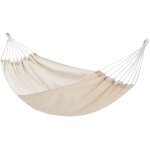 Hamac d'extrieur renforc anti - renversement pour la maison, le dortoir, le camping d't, beige double ...