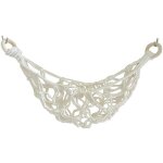 Hamac de fruits de 22 pouces avec 2 crochets  vis coton tiss  la main pour conomiser de l'espace ...