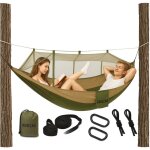 Hamac avec moustiquaire, transat, lit touristique, gadgets doubles de survie