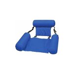 Hamac de piscine fauteuil inclinable flottant chaise gonflable de piscine hamac d'eau flottant pliable ...