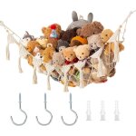 Hamac de rangement pour jouets, filet rangement peluche chambre enfant, range peluche, filet de rangement ...