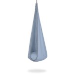Hamac suspendu my sweet baby, balanoire cocon - bleu sale