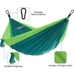 Hamac de voyage ultralger ulisem - double et simple - charge maximale : 250 kg (260 x 140 cm) - hamac ...
