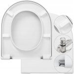 Hamberger abattant wc duravit me by starck - blanc - antibact�rien, silencieux, d�montable