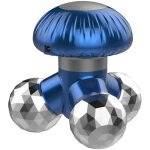 Handheld mini - masseur corporel, vibrant masseur silencieux avec 3 t�tes de massage, alimentation par ...