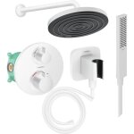 Hansgrohe - colonne de douche thermostatique ecostat s douche de tête pulsify s flexible isiflex douchette ... Hansgrohe - colonne de douche thermostatique ecostat s douche de tête pulsify s flexible isiflex douchette ...