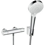 Hansgrohe ecostat 1001 cl pack mitigeur thermostatique douche + set crometta porter?s douchette vario ...