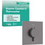 Hansgrohe - ecostat comfort e thermostat encastré pour 1 Hansgrohe - ecostat comfort e thermostat encastré pour 1