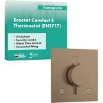 Hansgrohe ecostat comfort e thermostat encastré pour 2 Hansgrohe ecostat comfort e thermostat encastré pour 2