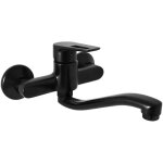 Hansgrohe mitigeur �vier rav slez�k colorado avec bras articul� 100 mm noir mat co201. 0 / 26cmat