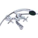 Hansgrohe mitigeur salle de bain rav slez�k morava avec garniture de douche 100 mm chrome mk154. 0 / ...