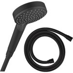 Hansgrohe - pommeau de douche vernis blend + flexible isiflex 160 cm noir mat Hansgrohe - pommeau de douche vernis blend + flexible isiflex 160 cm noir mat