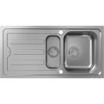 Hansgrohe - s44 evier à encastrer 342 / 145, inox, avec égouttoir, 2 Hansgrohe - s44 evier à encastrer 342 / 145, inox, avec égouttoir, 2