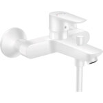 Hansgrohe talis e mitigeur bain / douche avec limiteur de temprature, blanc mat (71740700)