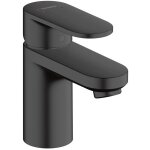 Hansgrohe vernis blend mitigeur de lavabo 70, avec tirette et vidage synthtique, noir mat (71550670) ...