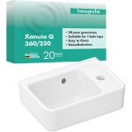 Hansgrohe xanuia q lave - mains, 1 trou de robinetterie, avec Hansgrohe xanuia q lave - mains, 1 trou de robinetterie, avec