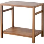 Happy garden - meuble sous vasque en teck massif 80cm dewi