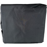 Happy garden - toile pour parasol d�port� molokai carr� 3x3m noir