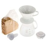 Hario entonnoir avec filtre c�ramique blanc 0, 6 litre