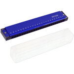 Harmonica en bois pour enfants, harmonica en fer peint, 24 trous, instrument de musique id�al pour les ...