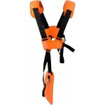 Harnais d�broussailleuse - bandouli�re double - harnais de doudeuse - pour d�broussailleuse, tron�onneuse ...