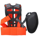 Harnais d�broussailleuse, sangle de tondeuse, harnais � double �paule coupe - s, courroie rembourr�e ...