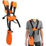 Harnais de d�sherbage, double bandouli�re, ceinture en nylon pour d�broussailleuse, harnais de poitrine ...