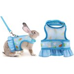 Harnais pour lapin, �tanche, ajustable et respirant, id�al pour les petits animaux, chatons, cochons ...