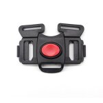 Harnais sangle plastique boucle pour poussette chaise haute 5 point harnais de s�curit� clip 33mm (noir ...