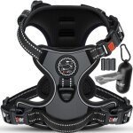 Harnais sans traction ni tranglement pour chiens et chiots harnais respirant & souple rflchissant ...