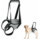 Harnais de soutien pour pattes arri�res pour chien, grand harnais pour chien avec poign�e de levage, ...