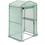 Hattoro - serre en film plastique maison de jardin serre � tomates vert transparent