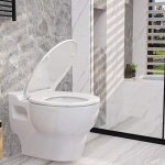 Abattant adulte pour wc, toilettes / salle de bains, housse de siège de toilette, avec outils d'installation ... Abattant adulte pour wc, toilettes / salle de bains, housse de siège de toilette, avec outils d'installation ...