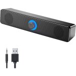 Haut - parleurs 3d surround, enceintes filaires pour ordinateur, caisson de basses st�r�o pour ordinateurs ...