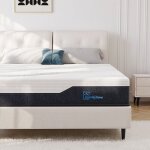 Havenlyhome - matelas 140x190 cm tr�s �pais 25 cm, r�versible soutien, mousse m�moire de forme, respirant, ...