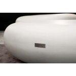 Elementi - hawaii table basse en bton style pierre moderne facile d'entretien 99. 4 x 71 x 32. 8 cm