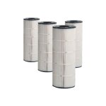 Hayward ? lot de 4 cartouches de filtre piscine swimclear c5030 ? polyester renforc� ? hauteur 833, 4mm ...