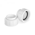 Hayward - kit de raccord union 50 mm - blanc - glx - cell - unione