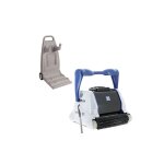 Robot tiger shark qc quick clean hayward brosses lamelles - avec chariot transport Robot tiger shark qc quick clean hayward brosses lamelles - avec chariot transport