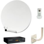 Pack hdsat parabole satellite fibre blanche 60cm + lnb single + décodeur satellite hd tntsat astra + ... Pack hdsat parabole satellite fibre blanche 60cm + lnb single + décodeur satellite hd tntsat astra + ...
