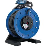 Hedi - drouleur de cble generation 7 champion 50 m h07rn - f 3 x 1, 5 mm 290 mm 4 prises de courant ...
