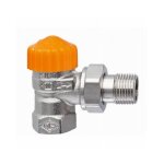 Heimeier eclipse vanne thermostatique de radiateur avec contrle de dbit coud 3 / 8