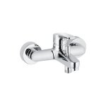 Heinrich schulte - mitigeur bain / douche en saillie heinrichschulte alpha 100 saillie 152 mm, chrome ... Heinrich schulte - mitigeur bain / douche en saillie heinrichschulte alpha 100 saillie 152 mm, chrome ...
