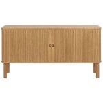Hellin - buffet en bois avec 2 portes coulissantes l160 - gaynel Hellin - buffet en bois avec 2 portes coulissantes l160 - gaynel
