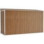 Helloshop26 - abri de jardin cabane cabanon maison de stockage remise ext�rieur hangar outils robuste ...